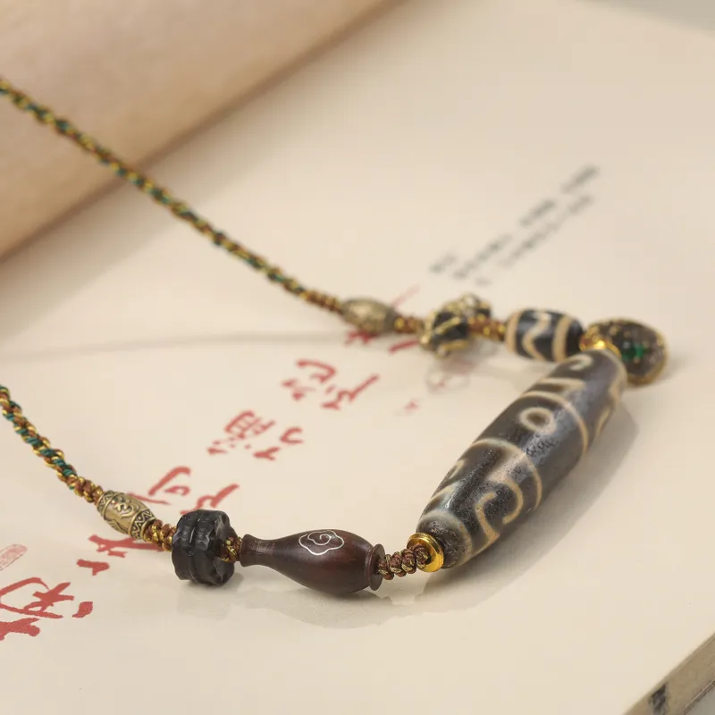 Gu He Jade Necklaces Unisex-7