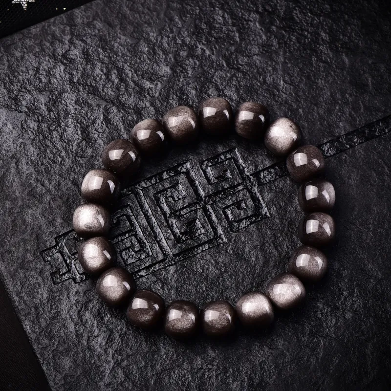 Gu He Obsidian Bracelets Unisex-1