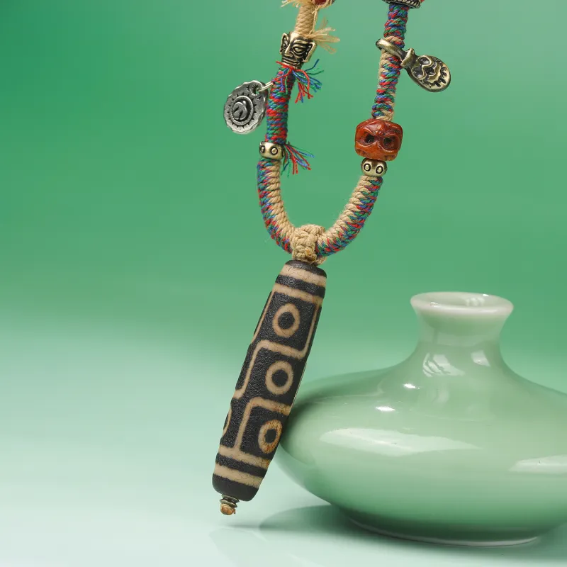 Gu He Jade Necklaces Unisex-3