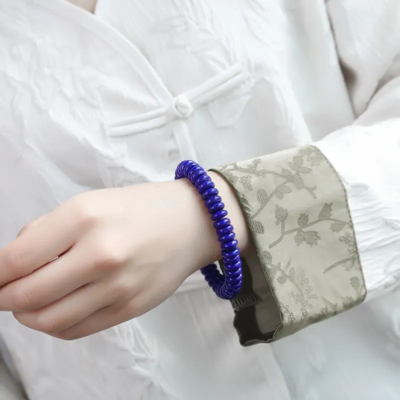 Gu He Lapis Lazuli Bracelets Unisex-1