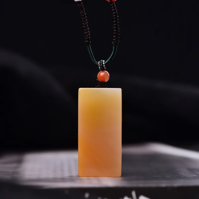 Gu He Jade Necklaces Unisex-6