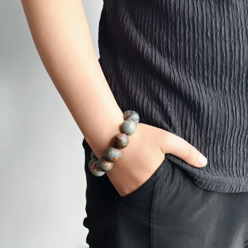 Gu He Southern Red Agate Bracelets Unisex-6