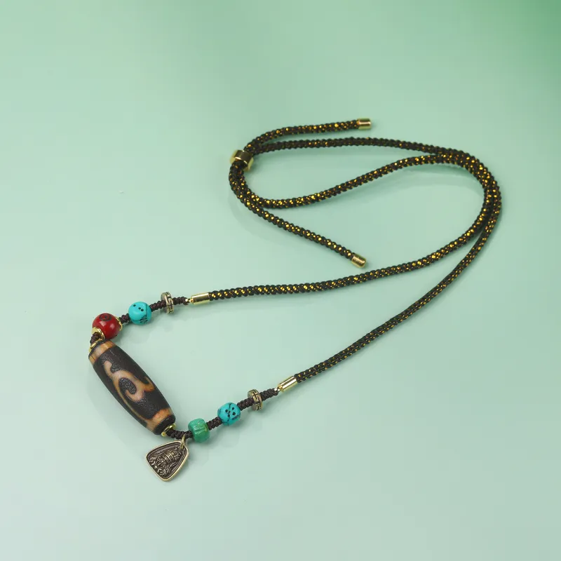 Gu He Jade Necklaces Unisex-1