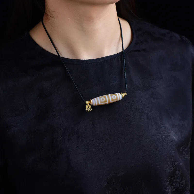 Gu He Jade Necklaces Unisex-1