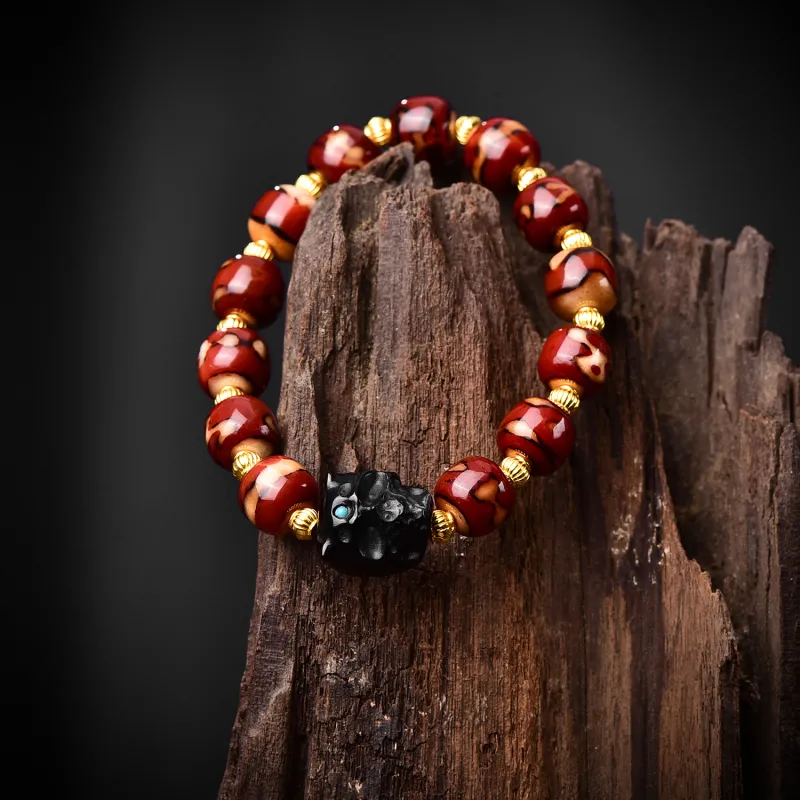 Gu He Jade Bracelets Unisex-5