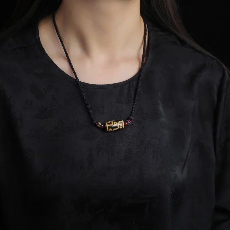 Gu He Jade Necklaces Unisex-1