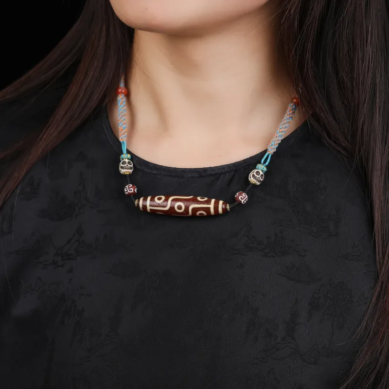 Gu He Jade Necklaces Unisex-6
