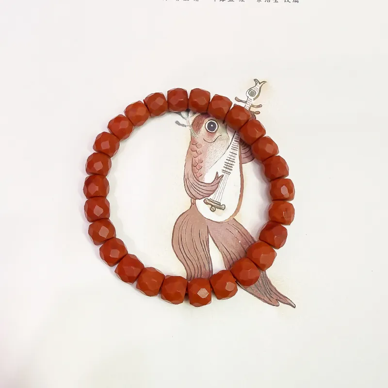 Gu He Southern Red Agate Bracelets Unisex-1