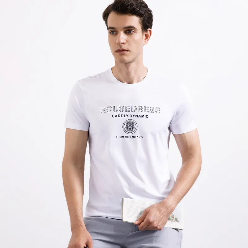 Loz T Shirts Men White-4