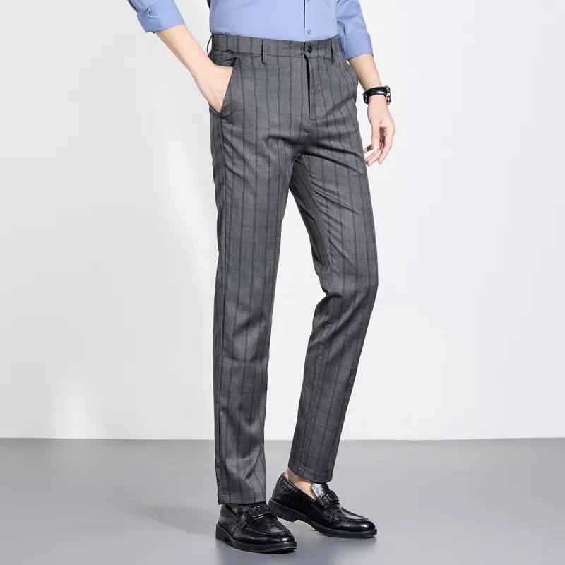 Loz Casual Pants Men Dark Gray-2