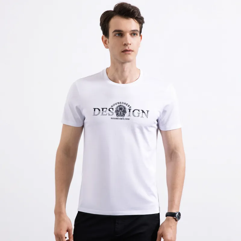 Loz T Shirts Men White-4