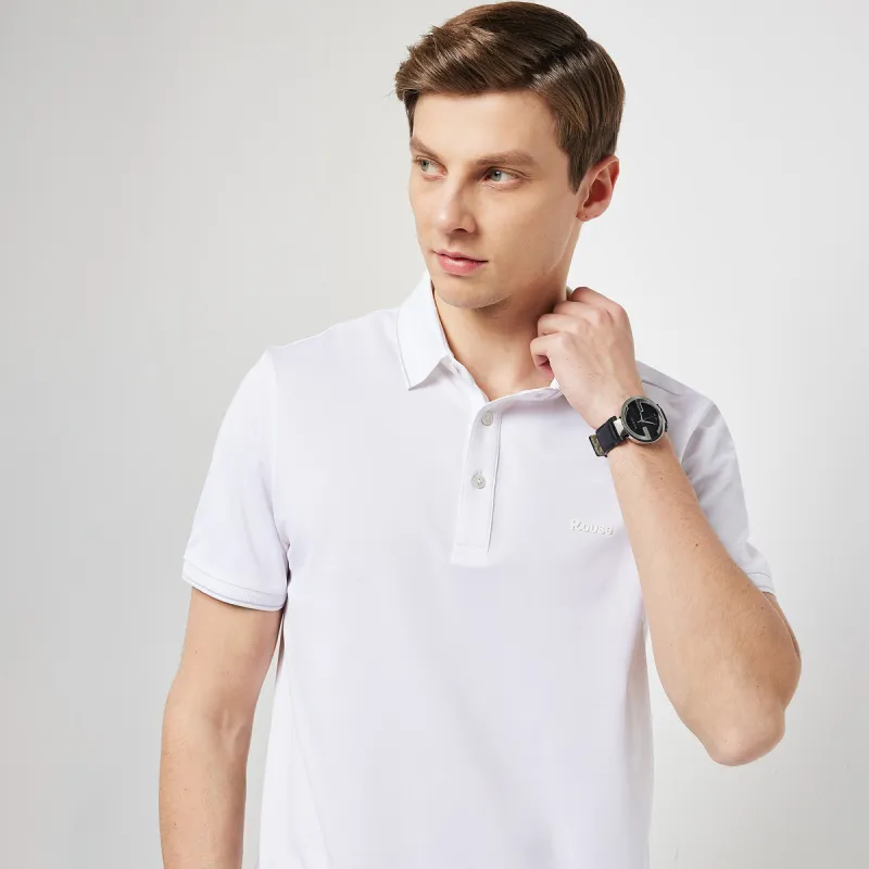 Loz Polo Shirts Men White-2