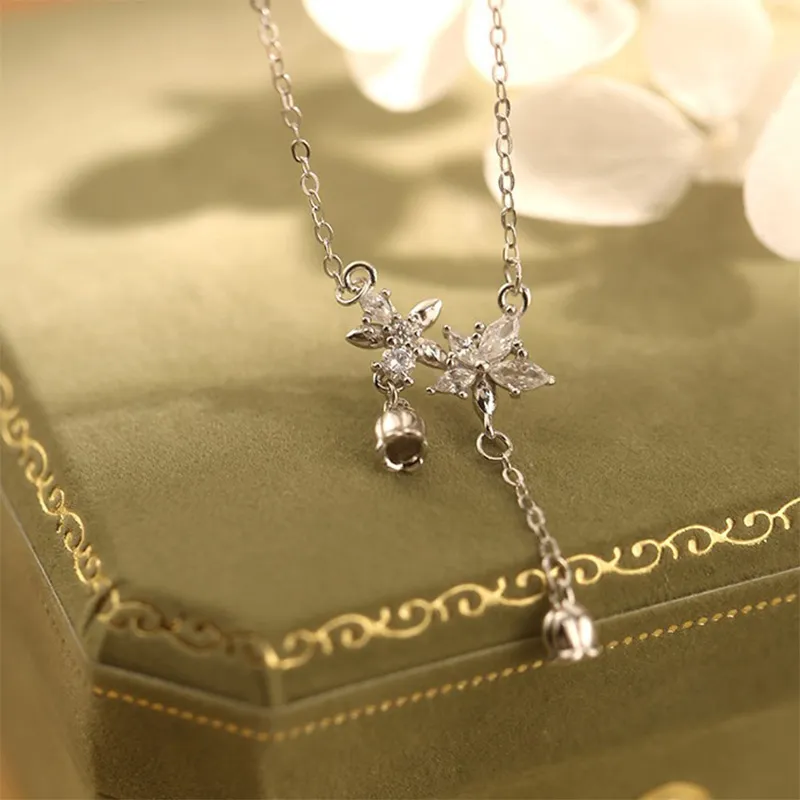MOVER S925 Silver Necklaces Women's-2