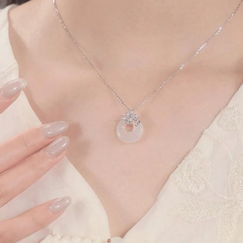 MOVER Chalcedony Necklaces Women's-1