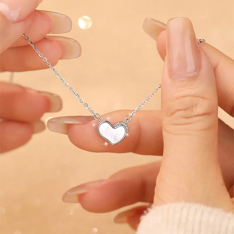 MOVER S925 Silver Necklaces Women's-3