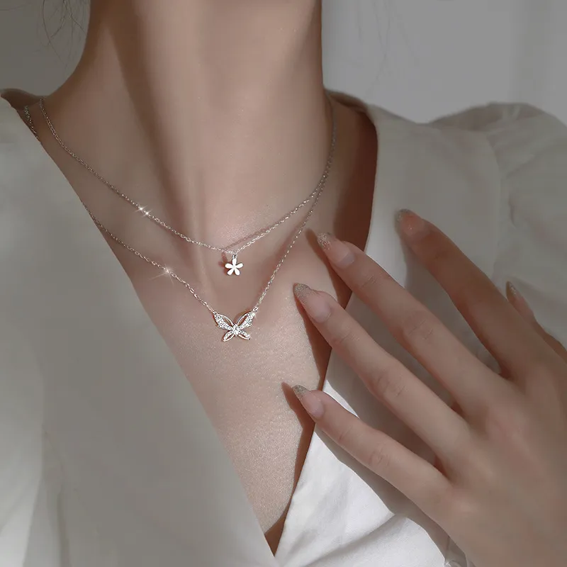 MOVER S925 Silver Necklaces Women's-1
