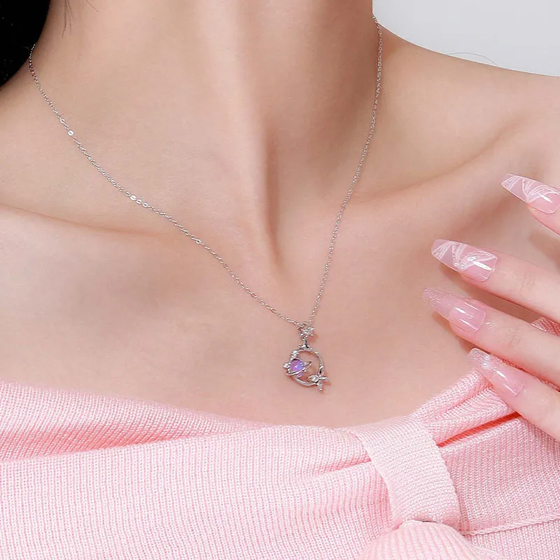MOVER S999 Fine Silver Necklaces Women's-1