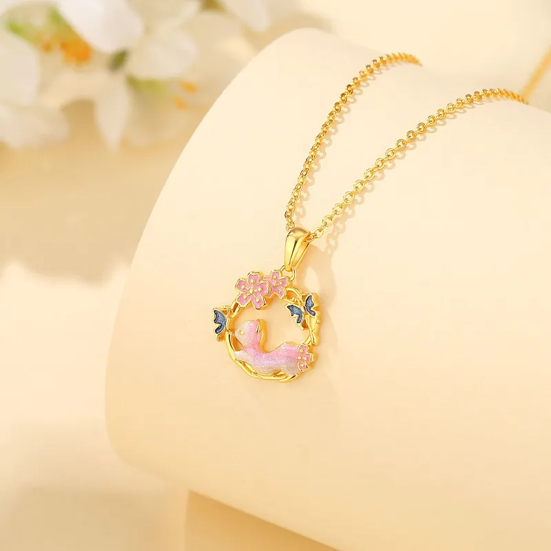 MOVER S925 Silver Necklaces Women's-4