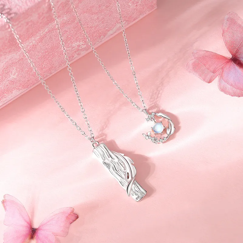 MOVER S925 Silver Necklaces Unisex-6