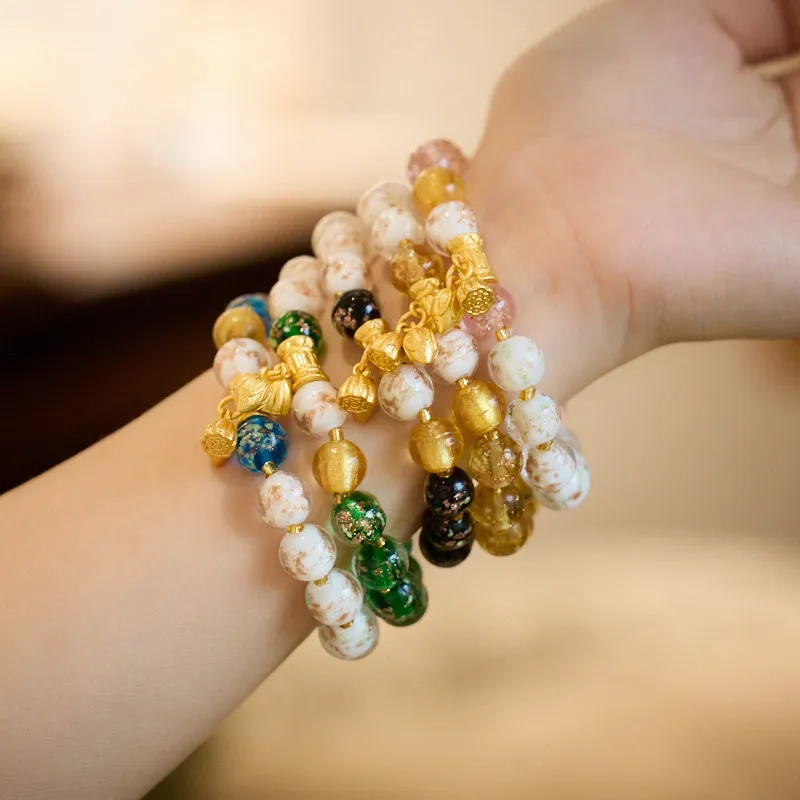MOVER Colored Glaze Bracelets Unisex-12