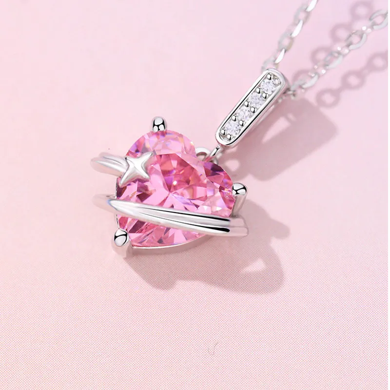 MOVER S925 Silver Necklaces Women's-7