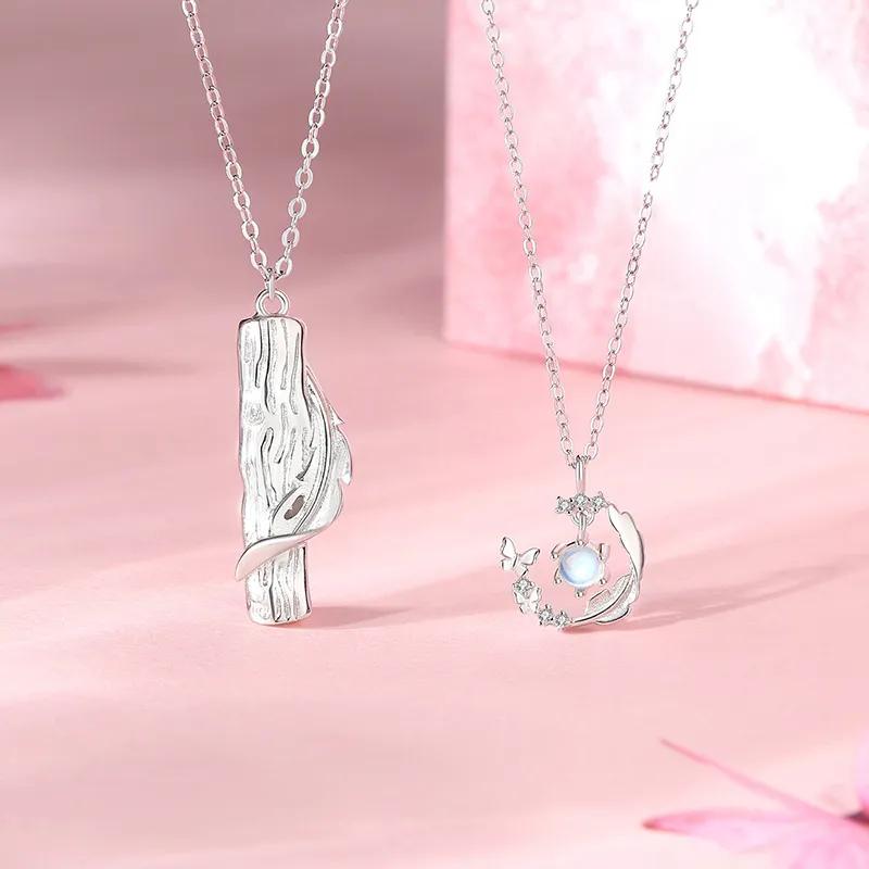 MOVER S925 Silver Necklaces Unisex-5