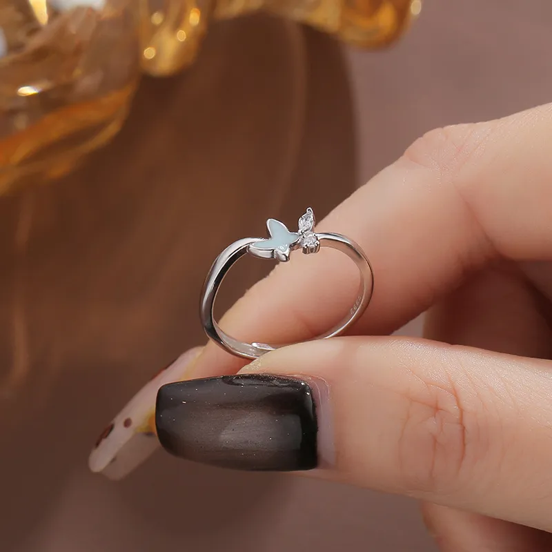 MOVER S999 Fine Silver Rings Women's-2