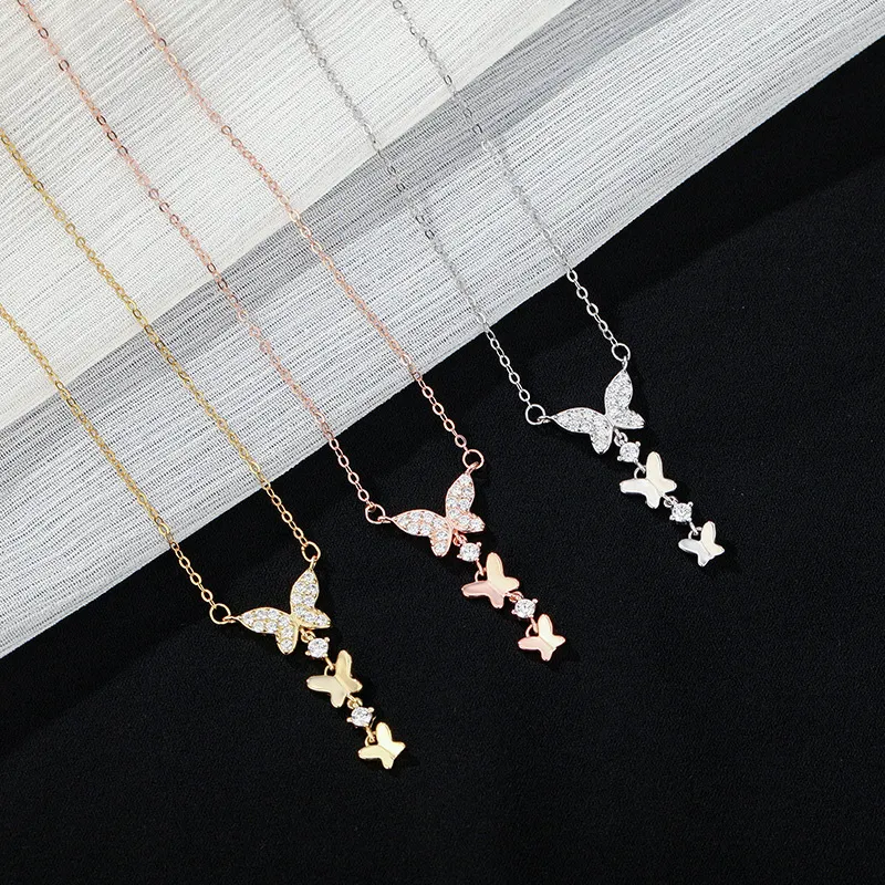 MOVER S999 Fine Silver Necklaces Women's-5