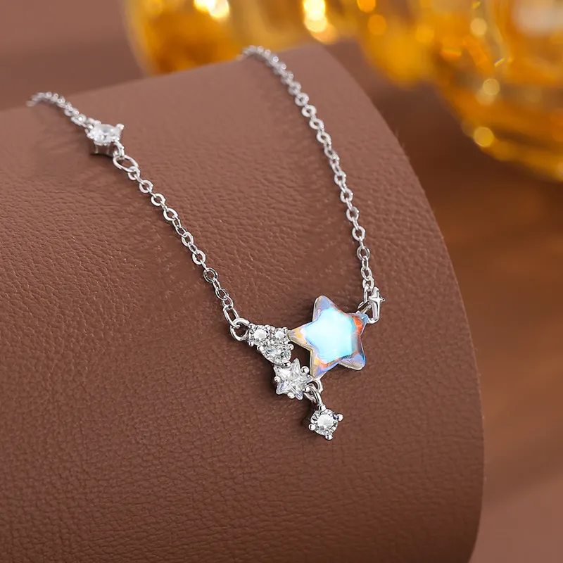 MOVER S999 Fine Silver Necklaces Women's-3