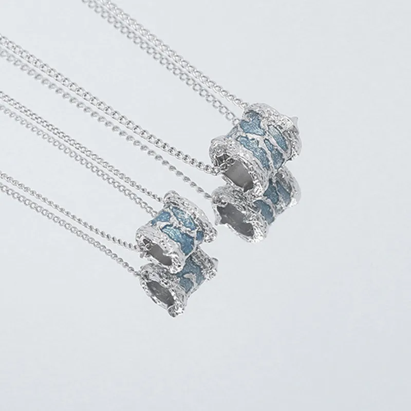 MOVER S925 Silver Necklaces Women's-3