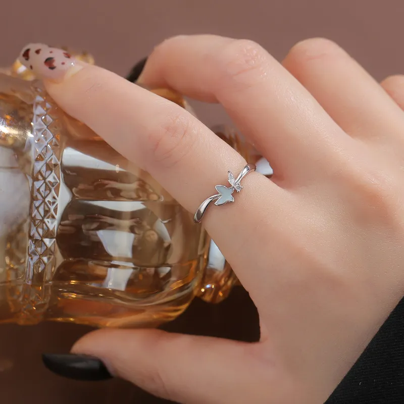 MOVER S999 Fine Silver Rings Women's-1