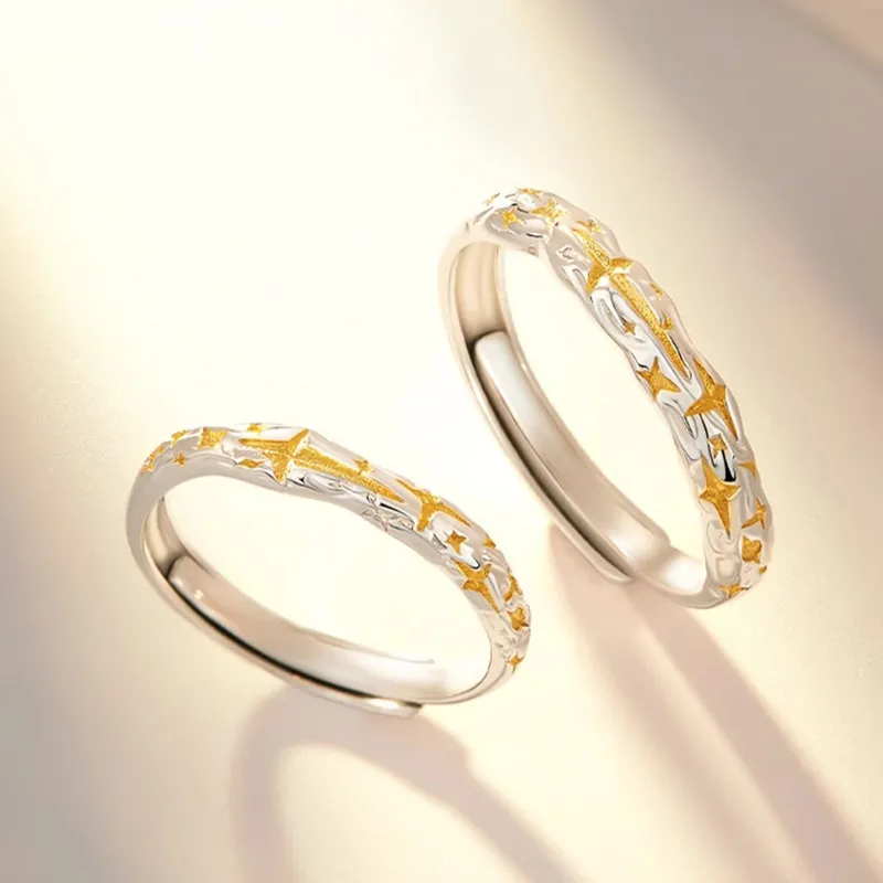 MOVER S999 Fine Silver Rings Unisex-2