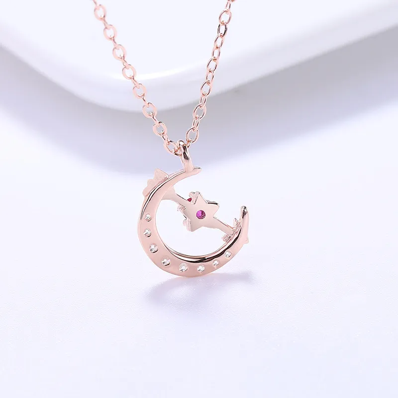 MOVER S925 Silver Necklaces Women's-5