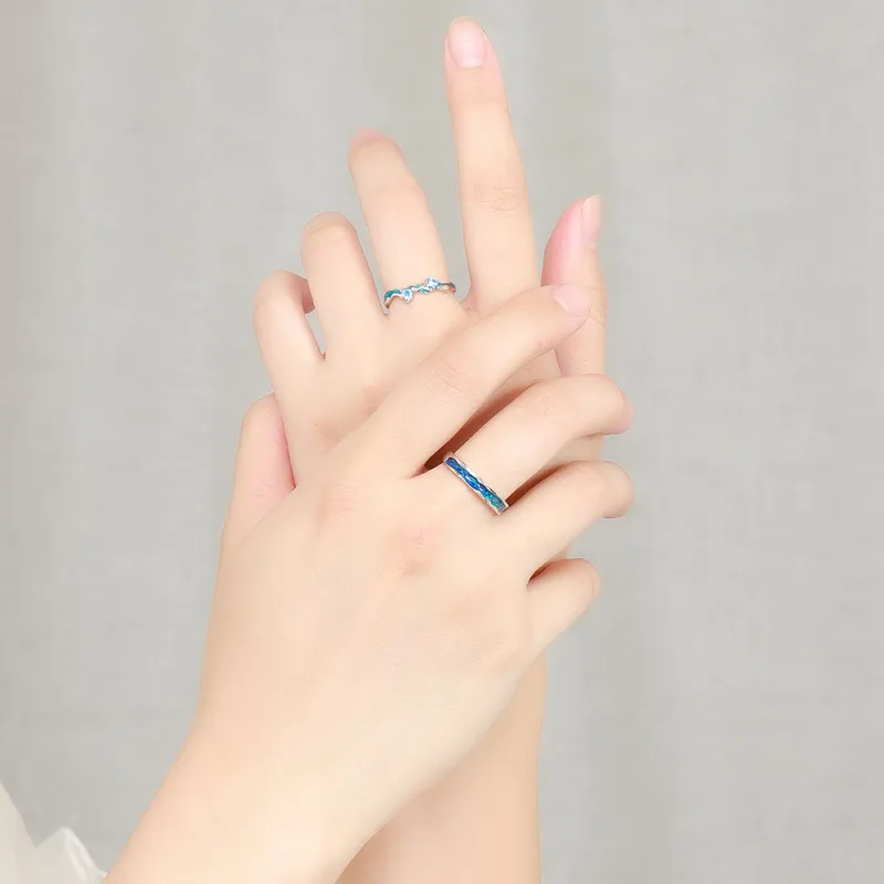 MOVER S999 Fine Silver Rings Unisex-4