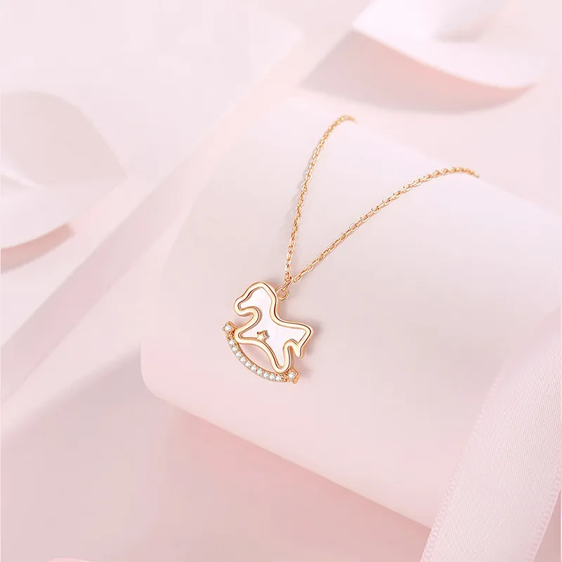 MOVER S925 Silver Necklaces Women's-2