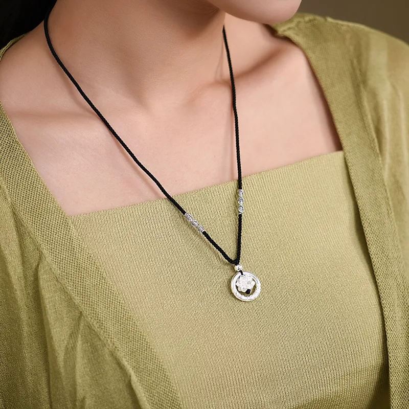 MOVER 999 Fine Silver Necklaces Unisex-4