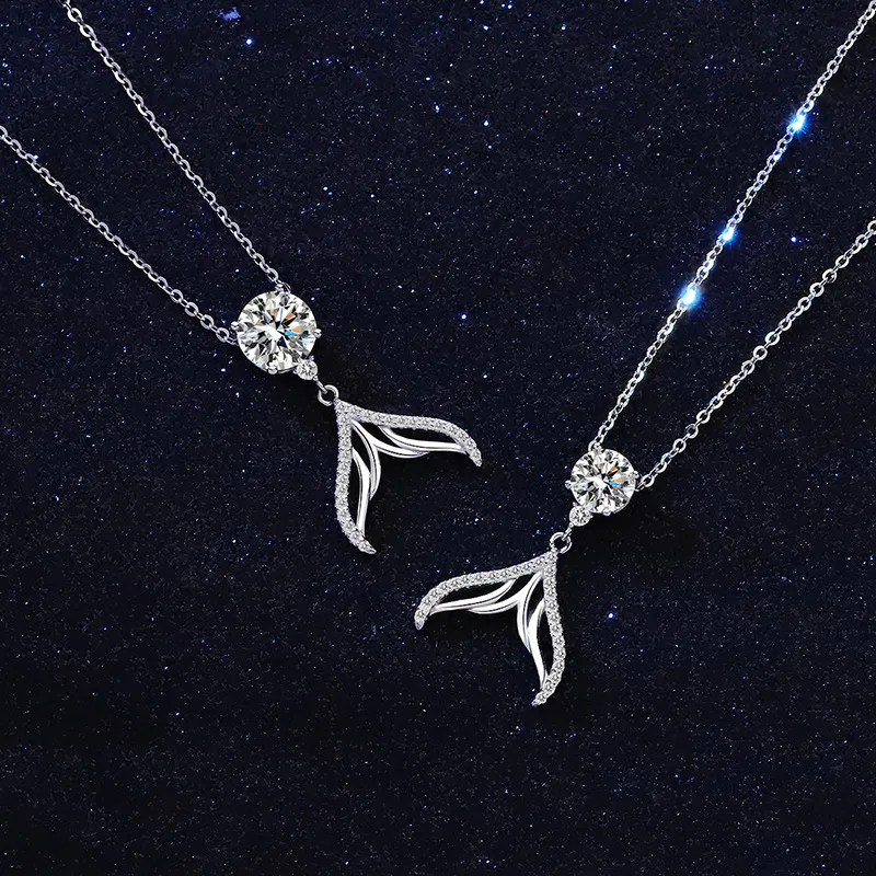 MOVER S925 Silver Necklaces Women's-4