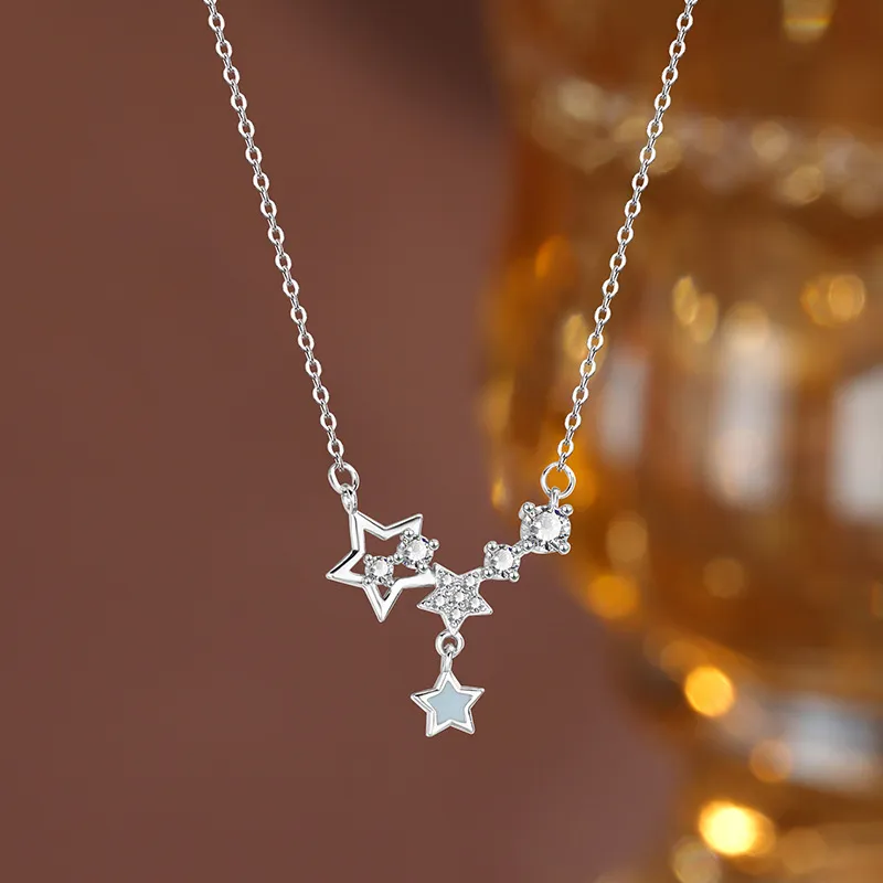 MOVER S999 Fine Silver Necklaces Women's-4