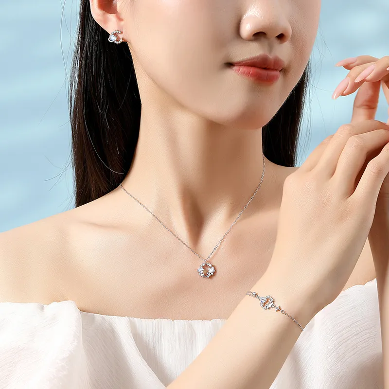 MOVER S925 Silver Necklaces Women's-1