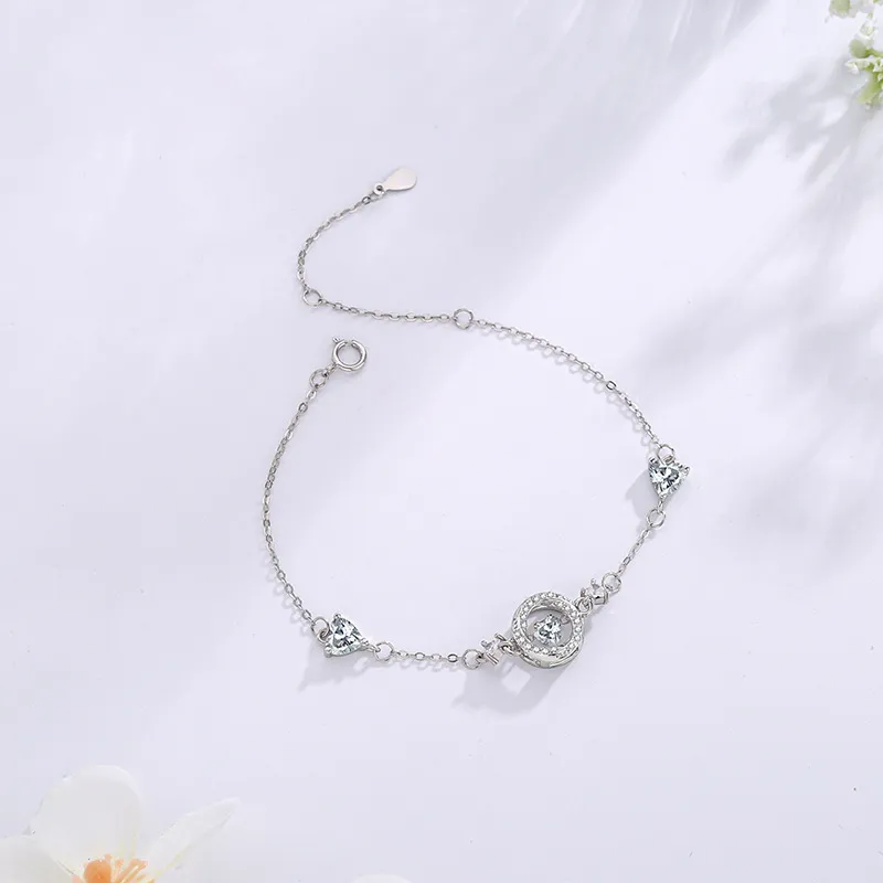 MOVER S999 Fine Silver Bracelets Women's-4