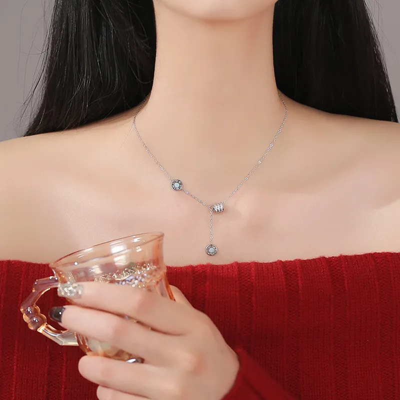 MOVER S999 Fine Silver Necklaces Women's-1