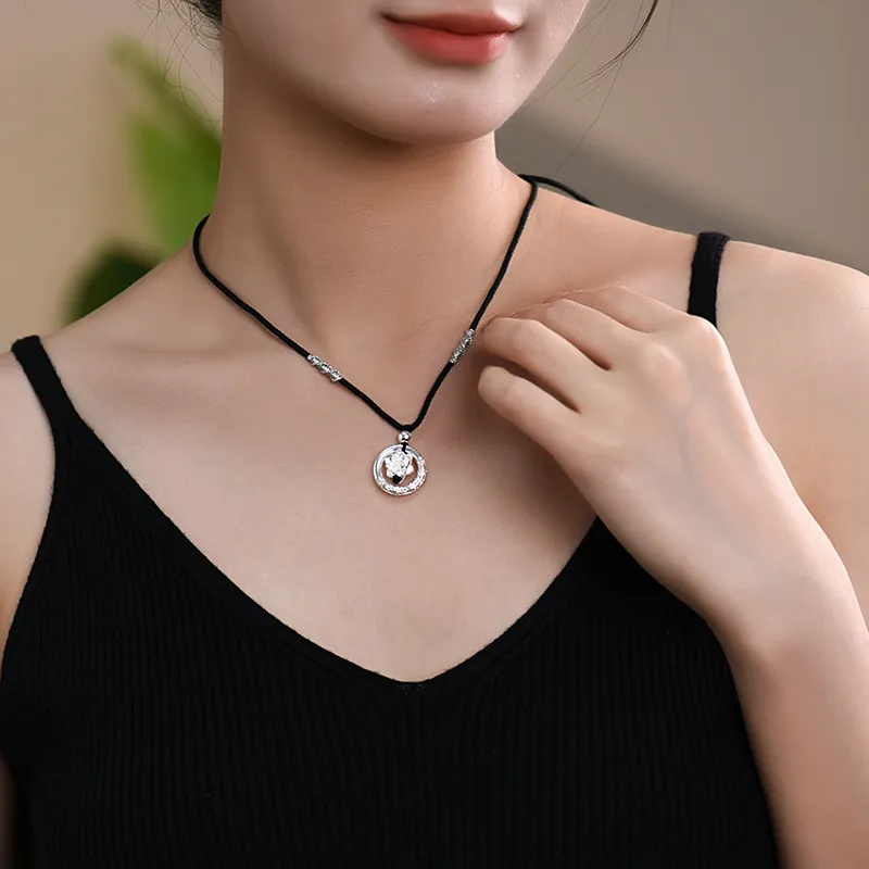 MOVER 999 Fine Silver Necklaces Unisex-5