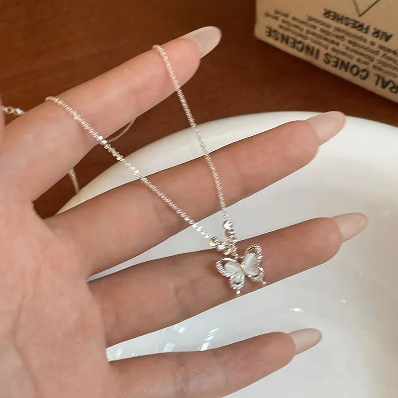 MOVER S925 Silver Necklaces Women's-3