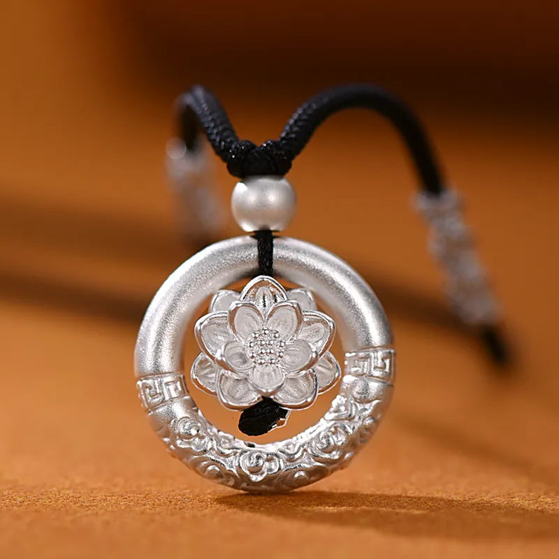 MOVER 999 Fine Silver Necklaces Unisex-3