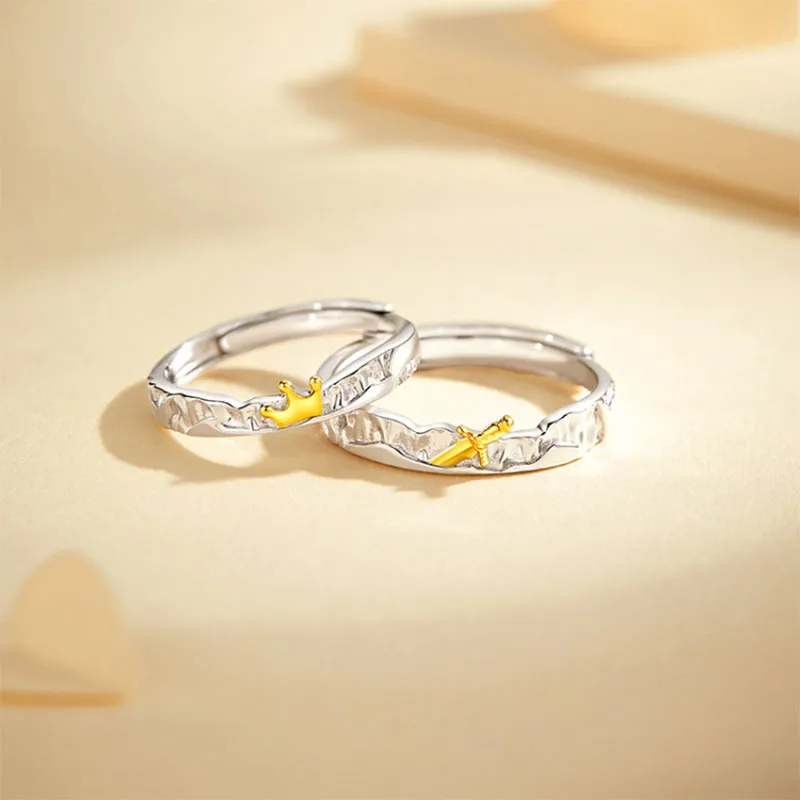 MOVER S999 Fine Silver Rings Unisex-2