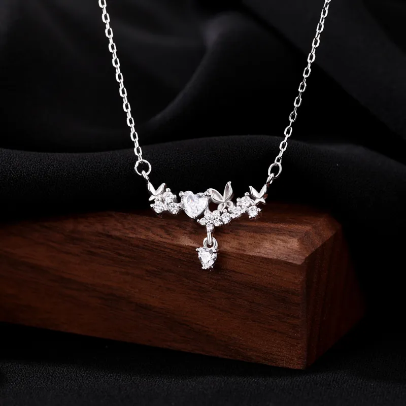 MOVER S999 Fine Silver Necklaces Women's-1