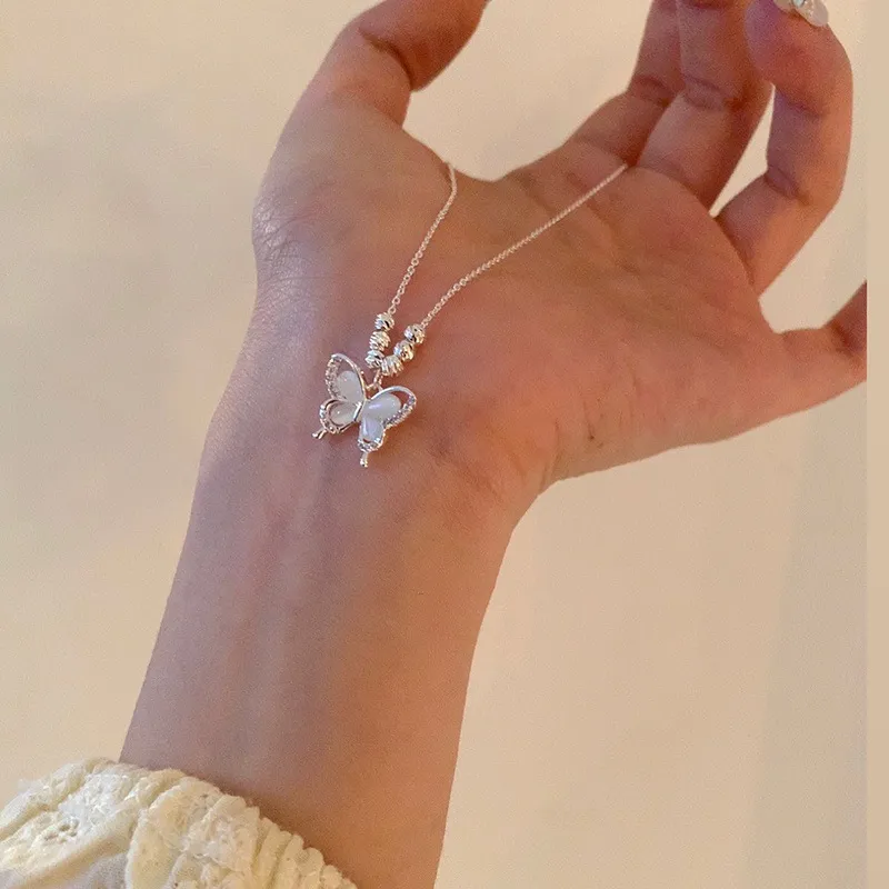 MOVER S925 Silver Necklaces Women's-4