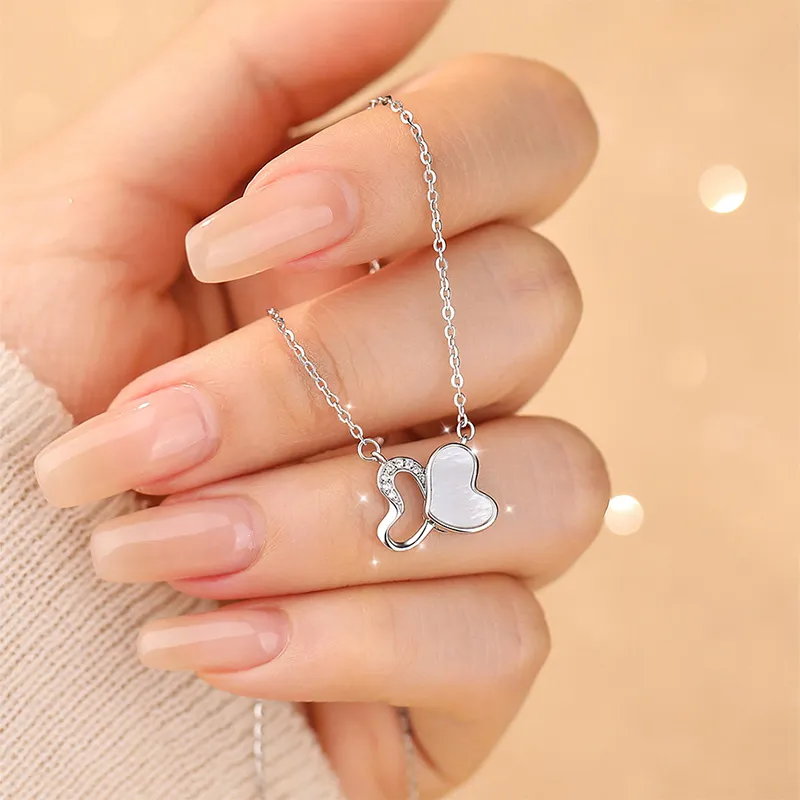 MOVER S925 Silver Necklaces Women's-2