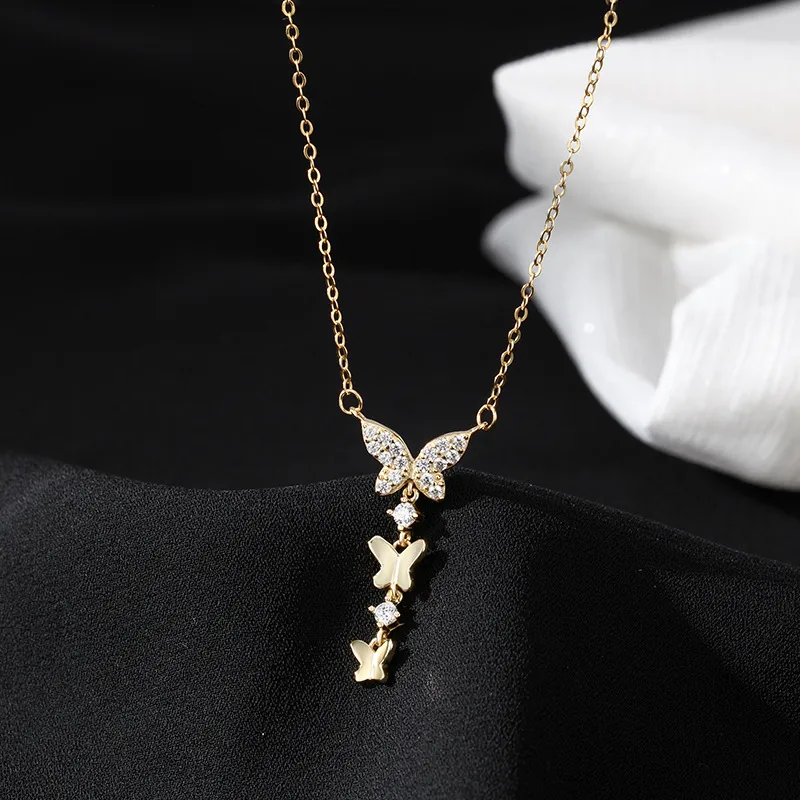 MOVER S999 Fine Silver Necklaces Women's-3