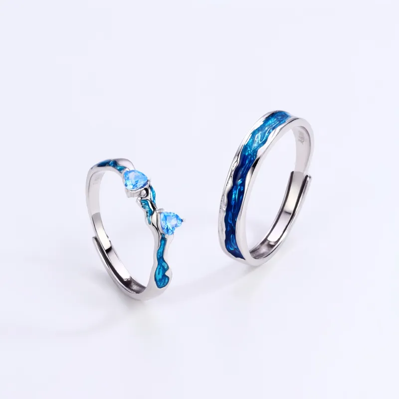 MOVER S999 Fine Silver Rings Unisex-3